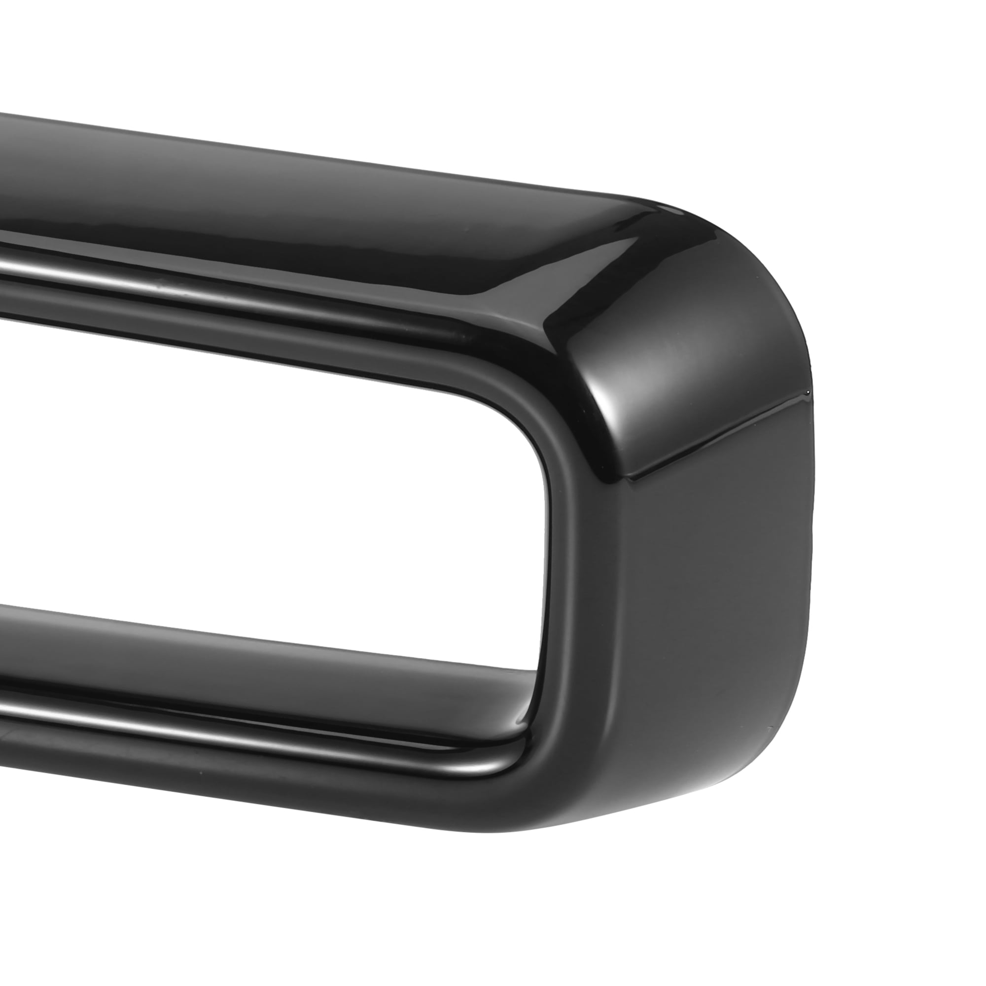 Unique Bargains 1 Set Black Front Grill Insets Trim Cover for Dodge Challenger 2015-2020