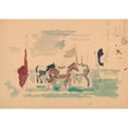 thumbnail image 3 of Ivan Ivanec 14x11 Black Modern Framed Museum Art Print Titled - Sketch of the Historical Scene (1915-1941), 3 of 5