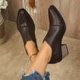 thumbnail image 7 of Quaouag Loafers for Women Dress Shoes Slip On Shoes Low Heel Casual Work Office Dressy Shoes, 7 of 7