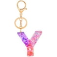 thumbnail image 1 of Letter Keychain,26 Letters A-Z Decorative Letter Keychain,Name Keychain for Women Girls Men Teenager Gift, 1 of 2