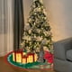 thumbnail image 5 of Adornos navideños, adornos navideños, falda para árbol de Navidad, decoración para la base del árbol de Navidad, falda estampada para fiesta de Navidad, decoración para árbol de Navidad, falda para ár, 5 of 6
