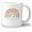 Multicolor, variant on Inspirational Maya Angelou Quote Try To Be A Rainbow In Someone''s Cloud Ceramic Double Side Printed Mug Cup,Boho Neutral Rainbow Coffee Milk Tea Mug Cup,Gifts For Girls Women Sister Mom - 11 oz