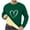 01 Army Green, variant on Hicidod Crew Neck Sweatshirt for Men Warm Sherpa Lined Thick Casual Pullover Heavyweight Long Sleeve Printed Winter Fleece Sweatshirts