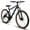 BlackBlue, variant on POWANLI 24" Mountain Bike for Adults