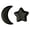 Black, variant on Giaone Ramadans Kareems Tray Moons Stars Serving Tray Eid Mubaraks Box Dessert Trays Islams Muslims Festival Table Decors