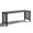 Black, variant on BoldGear 40in Outdoor Metal Bench, All-Weather Backless Patio Bench with Slatted SeatFloral Side Panels, Rust-Resistant Garden Bench, Weatherproof Outdoor Seating for Porch Entryway Backyard,Black