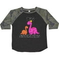 thumbnail image 3 of Inktastic Big Sistersaurus with Cute Sibling Dinosaurs Girls Toddler T-Shirt, 3 of 5