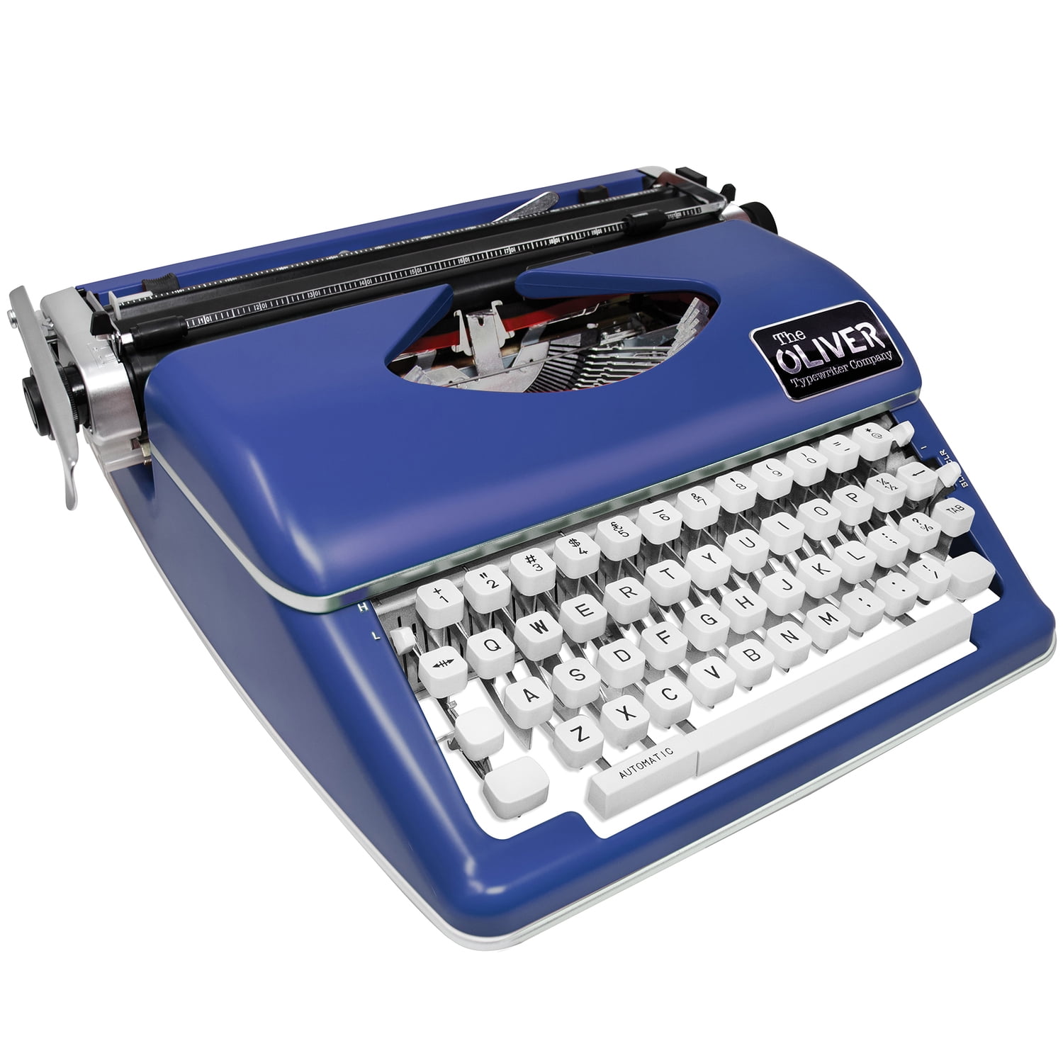 The Oliver Typewriter Company Timeless Manual Typewriter (Blue
