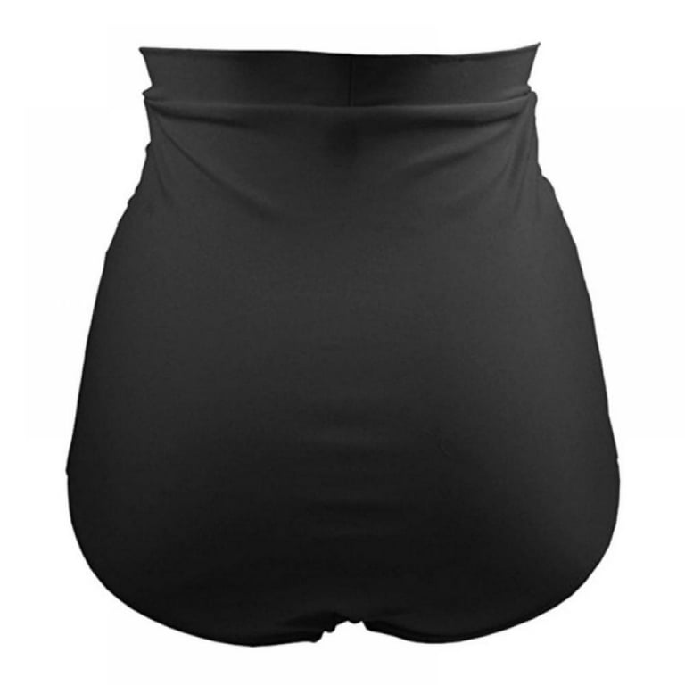 Women High Waisted Bikini Bottoms Tummy Control Swimsuit Bottoms