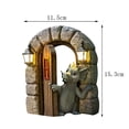 thumbnail image 4 of Estatuilla de dinosaurio Jadeshay de resina, 4 of 8