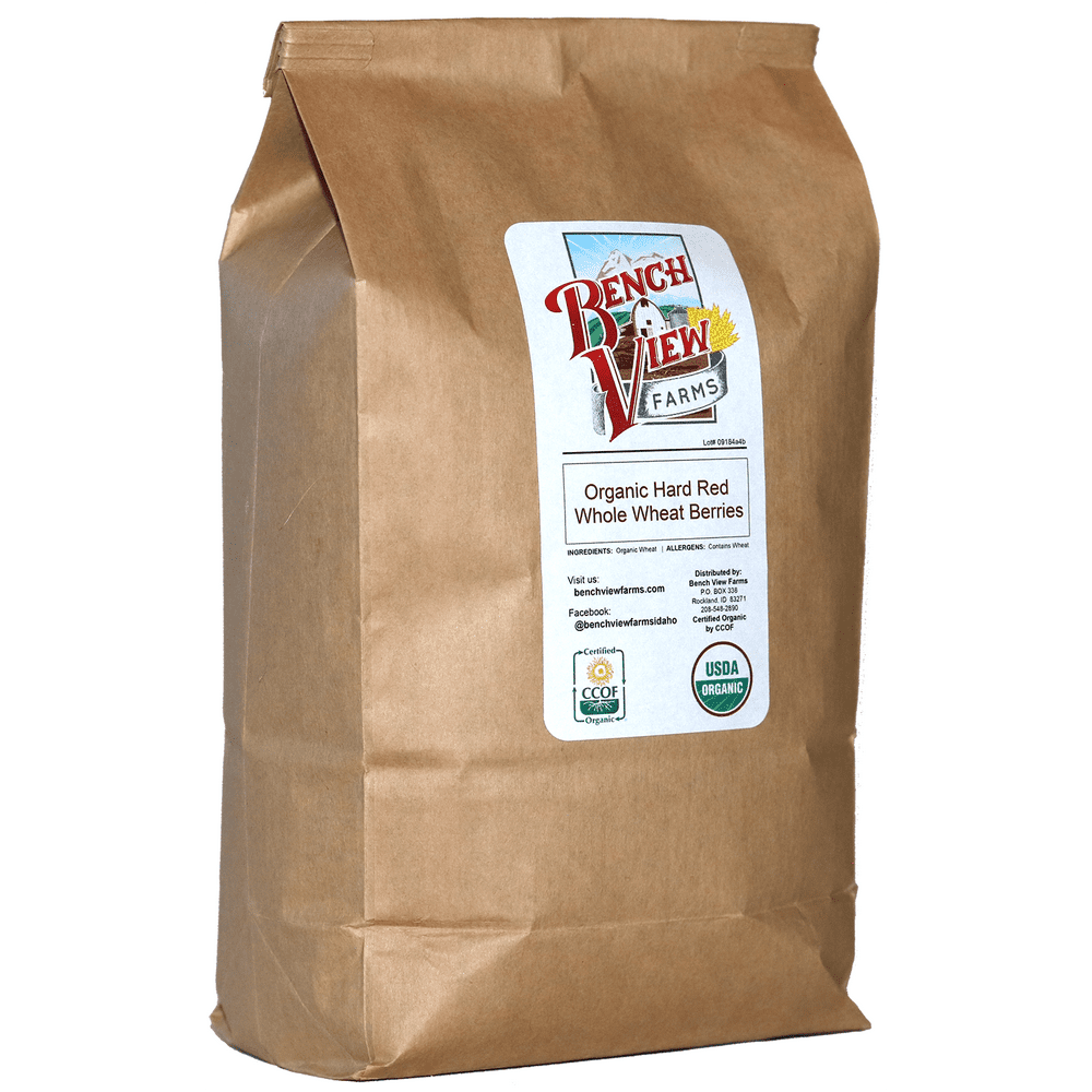 Organic Hard Red Spring Wheat Berries 3lbs