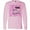 AD-Pink, variant on Inktastic 100 Days of School Stars in Pink Long Sleeve T-Shirt