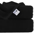 thumbnail image 3 of Beach Towels Terry Velour 30x60 2-Pack (Black) 11.0 lbs per doz 100% Cotton, 3 of 6
