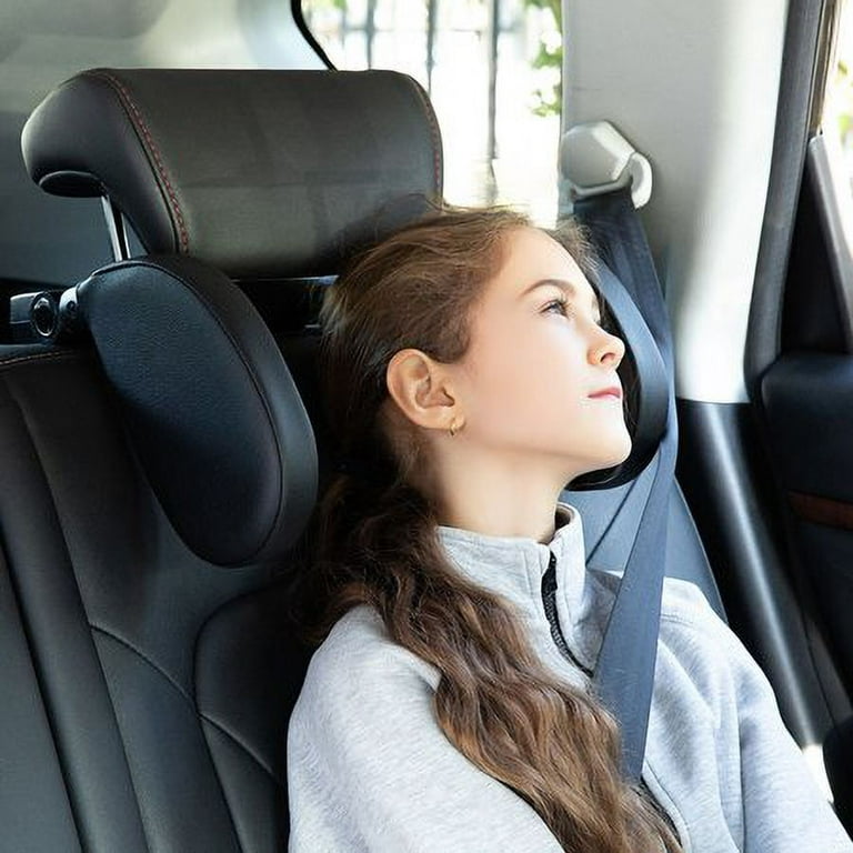 Spurtar Car Headrest Pillow, Kids Travel Pillow, Head Support for Car Seat,  360° Adjustable Car Neck Pillow, Car Pillow for Kids and Adults, Road Trip