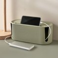 thumbnail image 4 of Cable Management Box Storage Box Desktop Wire and Cable Organizer Box, 4 of 7