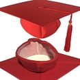thumbnail image 4 of Conjunto de toga y birrete de graduación NQ unisex Accesorios de traje de graduación, 4 of 5