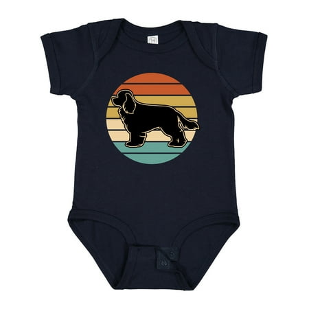 

Inktastic Cavalier King Charles Spaniel Dog Vintage Sunset Gift Baby Boy or Baby Girl Bodysuit