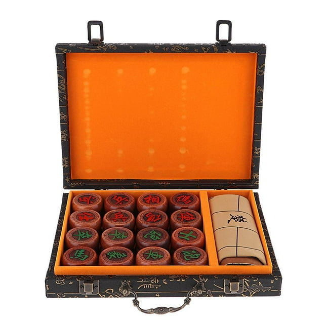 Juego de mesa tradicional,Juego de ajedrez chino,Regalo de ajedrez coleccionable.,Juego de ajedrez clásico,Juego de mesa para 2 jugadores