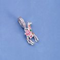 thumbnail image 5 of 925 Sterling Silver Colorful Giraffe Dangle Charm for Bracelet Charms Bangle Pendant Jewelry, 5 of 5