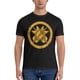 thumbnail image 5 of Camiseta Maru Ni Chigai Ya Kamon de algodón puro, camisetas geniales, cuello redondo, camiseta con el logotipo del clan japonés, ropa de manga corta, 5 of 6
