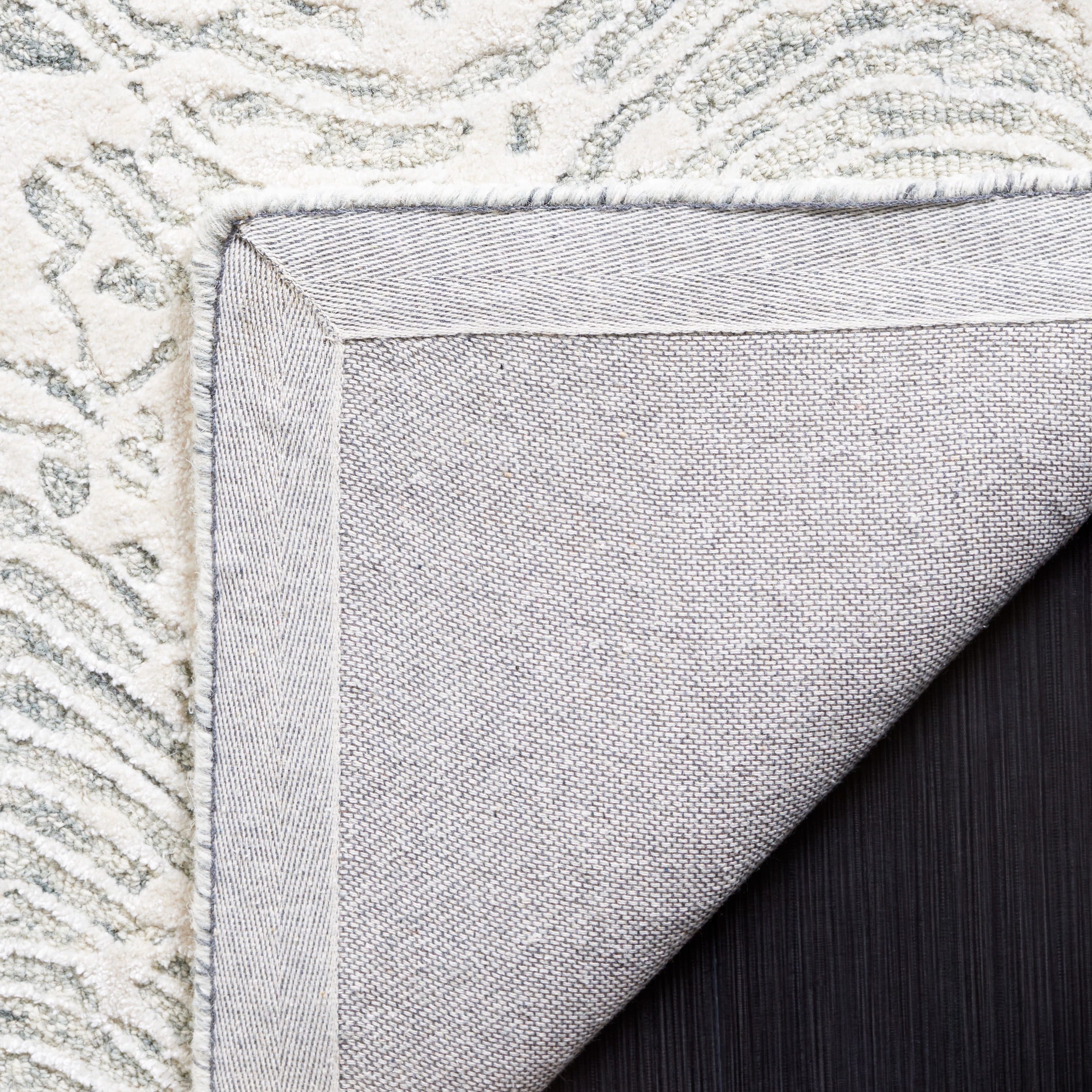 SAFAVIEH Glamour Tashi Abstract Area Rug, Grey/Ivory, 8' x 10'