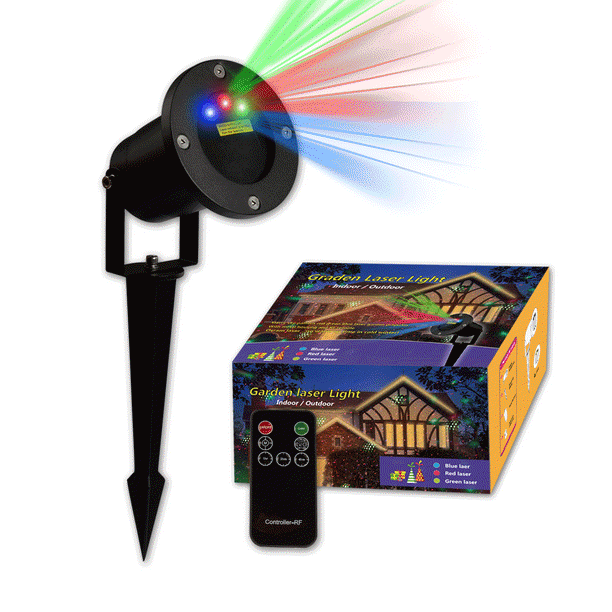 Outdoor Christmas Spotlight Waterproof RGB Projection Lights Outdoor