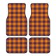 thumbnail image 1 of Fotbe Fall Buffalo Plaid Juego de 4 Tapetes para Auto con Estampado – Alfombrillas de Goma Reforzada, Diseño Antideslizante, Protección para Todo el Año – Vehículos, Autos, Camionetas y SUVs, 1 of 7
