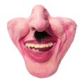 thumbnail image 2 of Funny Clown Masque Adulte en Latex Fête Cosplay Halloween Fête Horrible Demi-Visage Masque, 2 of 4
