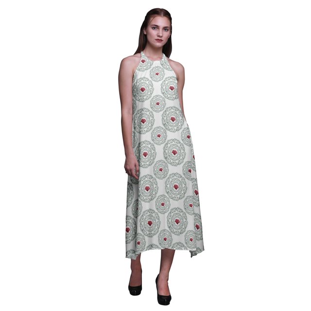 Bimba Robe de Plage Dos Nu pour Femmes Tenue de Soirée d'Été-TP