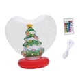 thumbnail image 2 of GUOOL Glowing Inflatable Christmas Ball Heart Xmas Ball for Party Yard Front Porch ChristmasTree, 2 of 9