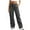 *2-Dark Gray, variant on VBVC Women's Y2K Drawstring Sweatpant,Wide Leg Cargo Pant For Women,Ladies Stretch Trousers with Pockets,Beige,Size S