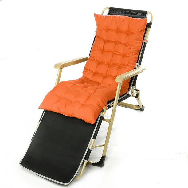 Rocking Chair Cushions Pads Back, Orange Lounge Chair Cushions