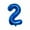 2, variant on 32/42 Inch Number Balloons Blue 0-9 Number Mylar Foil Balloons,10 Pcs Blue Custom Digital Balloons for Birthday Engagement Graduations Anniversary Baby Shower Decor Party Supplies