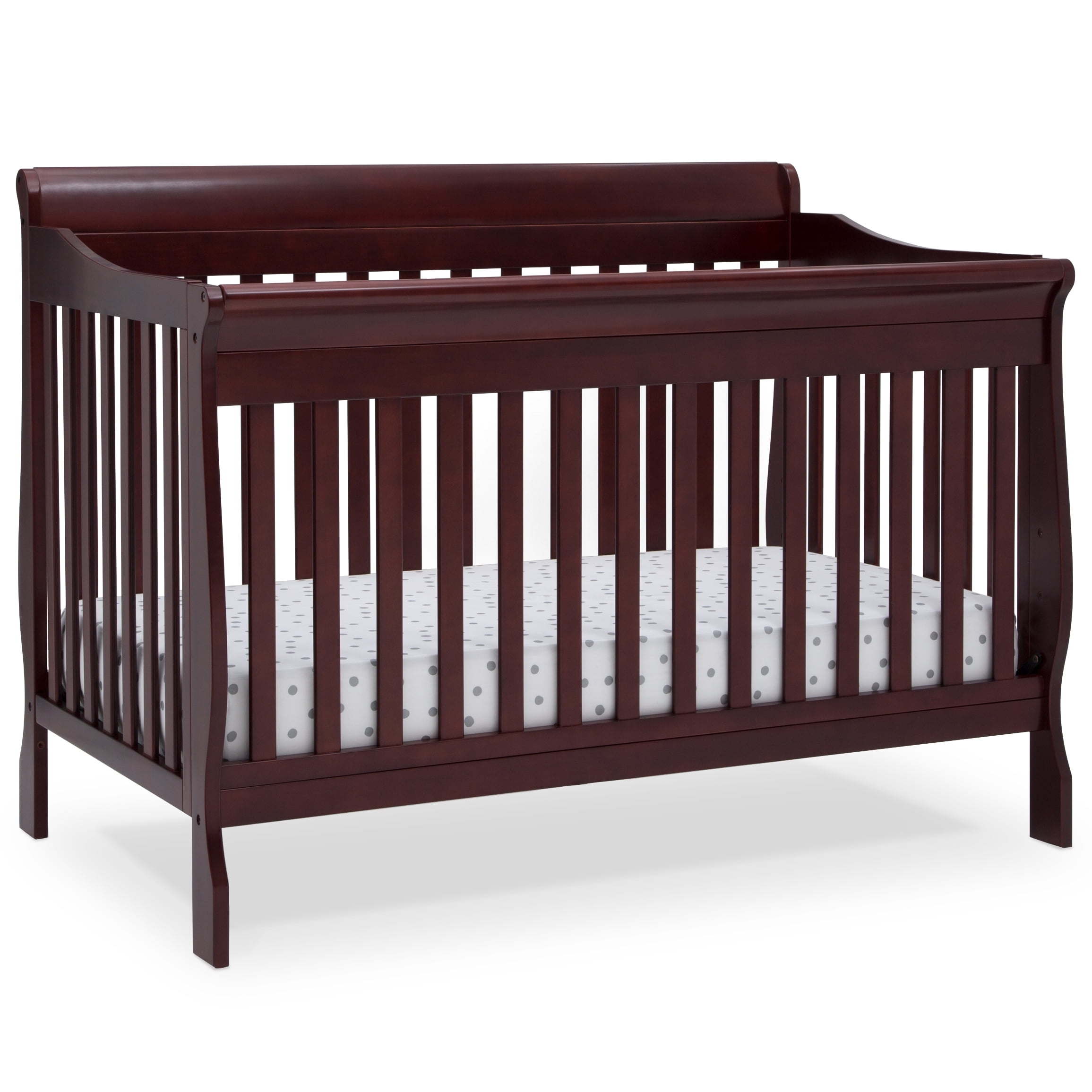 Delta Children Canton Deluxe 6in1 Convertible Crib, Espresso Cherry