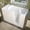 White, variant on Meditub 2653Rh 53" Fiberglass Whirlpool Walk In Tub For Alcove Installations - White