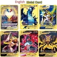 thumbnail image 2 of Cartas de bolsillo de Metal en inglés, 27 estilos, Mewtwo, Pikachu, Gx, Charizard, Vmax, 2 of 4