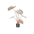thumbnail image 1 of Low-Maintenance Potted Taro Plants, 3.0FT & 3.6FT Faux Greenery for Home Decor, 1 of 6