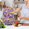 thumbnail image 3 of HELLHERO Mushroom Daisy Kitchen Blender Dust Covers Thickened Home Kitchen Indoor Oil Proof Not Easy to Fade Food Processor Cover with AntiSlip, 3 of 6