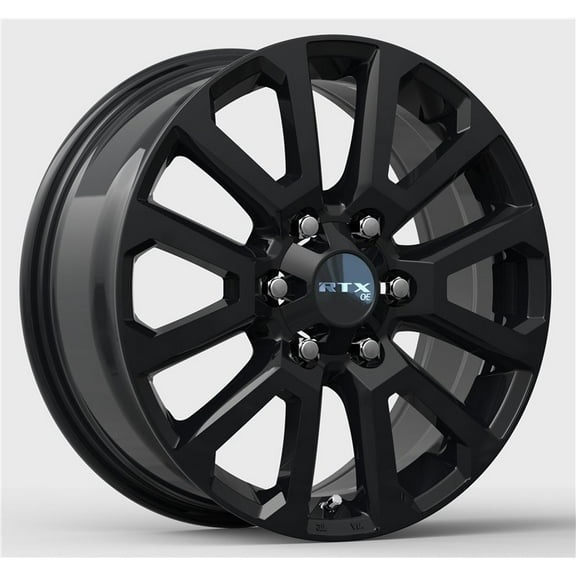 RTX OE Custom Wheel 17x7.5 Inch Rim for 2005-2021 Nissan Frontier 66.1mm CB Offset 30mm Gloss Black