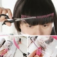 TUIBELYN Fringe Cut Comb Straight Hair Bang Trimmer Self Cutting Bang