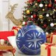 thumbnail image 5 of Adorno navideño inflable gigante transparente de 24" para exteriores, 5 of 5