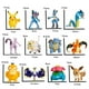 thumbnail image 3 of Caja de regalo de juguete de Navidad de Pokémon genuino, figura de Anime, Pikachu, Mewtwo, Eevee, Lucario, Charizard, monstruo de bolsillo, Pokeball, modelo lindo, 3 of 4