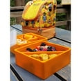 All Silicone Lunch Box cubes Food Storage Containers