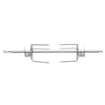 thumbnail image 1 of Stainless Steel Turkey Roasting Rack for Oven Rotisserie Skewer Cage with Rotating Function for BBQ Air Fryer Kitchen Use 28cm, 1 of 9