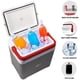 thumbnail image 2 of Koolatron Ultra Kool Enfriador de hielo con asa de transporte Capacidad de 25 L / 26 cuartos para refrigerios Almuerzo Excursiones de un día Camping Viaje Camión SUV Coche Barco Fabricado en América d, 2 of 5