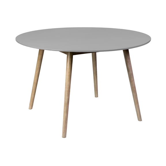 Eucalyptus Outdoor Dining Table - Round Patio Table - Seats 6