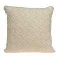 thumbnail image 1 of Parkland Collection PILB11046P Housse de Coussin de Transition Beige Caden Carré avec Insert en Poly - 20 x 20 x 7 Po., 1 of 2