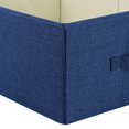 thumbnail image 2 of Storage Basket Linen Foldable Washable Clothes Storage Cube Storage Organizer, 2 of 10