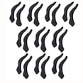 thumbnail image 2 of Ganchos Antideslizantes para Patillas de Gafas | Sujetadores para Patillas y Retenedores de Gafas | Fijación Segura para Niños y Adultos | Gafas de Sol, Lectura, Deportivas | 10 Pares | Para, 2 of 9