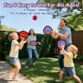 thumbnail image 2 of Set de juego Toss and Catch para niños Sunrad, 4 palas y 4 pelotas, 2 of 9